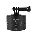 GoPro용 360도 자동 회전 60분 타임랩스 안정화 삼각대 헤드 어댑터, 60분