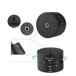 GoPro용 360도 자동 회전 60분 타임랩스 안정화 삼각대 헤드 어댑터, 60분