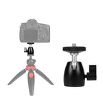 DSLR 및 디지털 카메라용 Q39 360도 회전 파노라마 금속 볼 헤드, Q39
