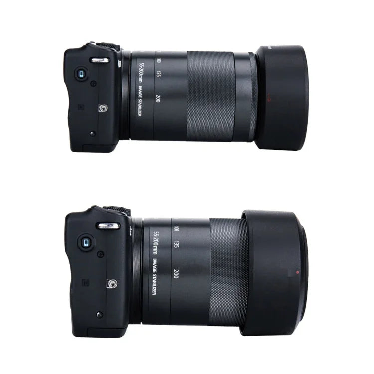 ET54-B 렌즈 후드 캐논 EF-M 55-200mm STM 렌즈용, ET54-B