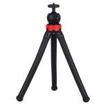 MZ305 미니 문어 유연한 삼각대 홀더 볼 헤드 포함 SLR 카메라용, GoPro HERO10 Black / HERO9 Black / HERO8 Black /7 /6 /5 /5 세션 /4 세션 /4 /3+ /3 /2 /1, DJI Osmo Action, Xiaoyi 및 기타 액션 카메라, 휴대폰, 크기:30cmx5cm, MZ305