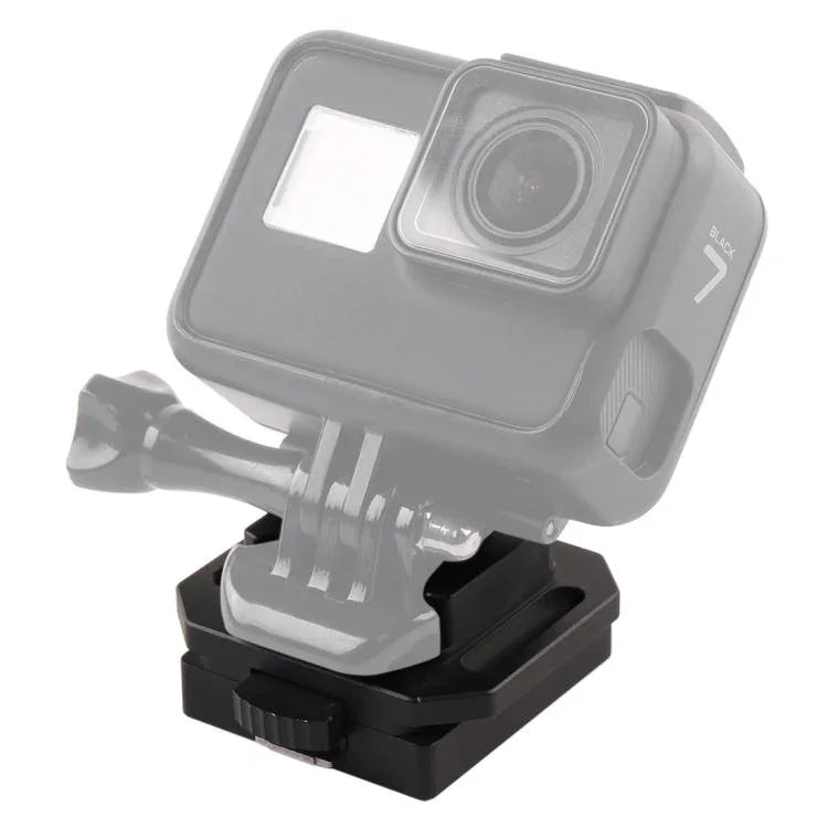GP193 알루미늄 합금 헬멧 셀피 스탠드 GoPro, Insta360, DJI 및 기타 액션 카메라용, GP193