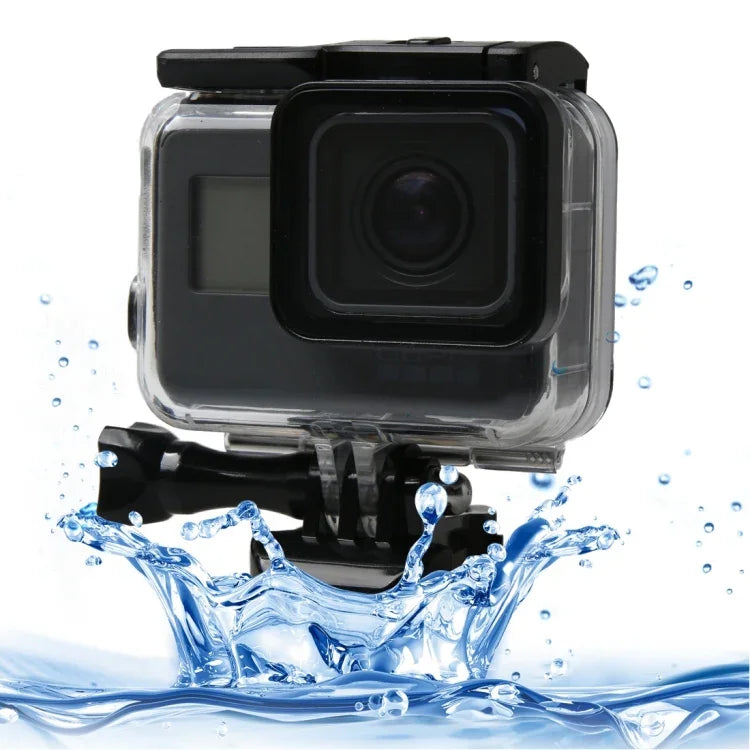 GoPro HERO6 /5 Black 60m 방수 하우징 다이빙 케이스 터치 스크린 백 도어 & 필터 / 버클 기본 마운트 & 나사 포함, 렌즈 분해 불필요, 60m 방수