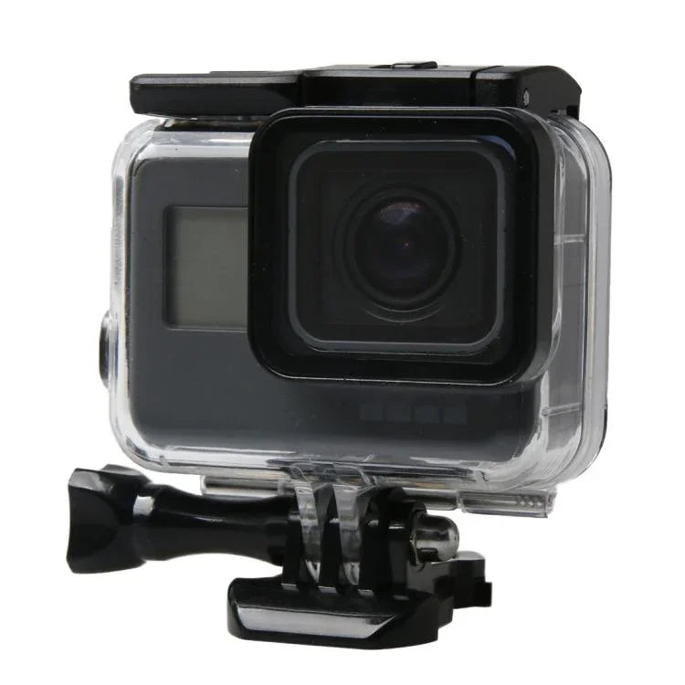 GoPro HERO6 /5 Black 60m 방수 하우징 다이빙 케이스 터치 스크린 백 도어 & 필터 / 버클 기본 마운트 & 나사 포함, 렌즈 분해 불필요, 60m 방수