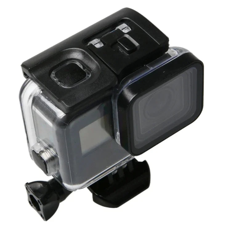 GoPro HERO6 /5 Black 60m 방수 하우징 다이빙 케이스 터치 스크린 백 도어 & 필터 / 버클 기본 마운트 & 나사 포함, 렌즈 분해 불필요, 60m 방수