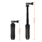 GP446 고프로, Insta360, DJI 및 기타 액션 카메라용 다기능 미니 고정 삼각대, GP446 (검정), GP446 (회색), GP446 (파랑), GP446 (빨강)