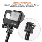 GP446 고프로, Insta360, DJI 및 기타 액션 카메라용 다기능 미니 고정 삼각대, GP446 (검정), GP446 (회색), GP446 (파랑), GP446 (빨강)