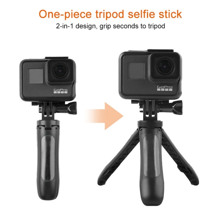 GP446 고프로, Insta360, DJI 및 기타 액션 카메라용 다기능 미니 고정 삼각대, GP446 (검정), GP446 (회색), GP446 (파랑), GP446 (빨강)