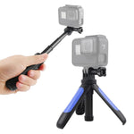GP446 고프로, Insta360, DJI 및 기타 액션 카메라용 다기능 미니 고정 삼각대, GP446 (검정), GP446 (회색), GP446 (파랑), GP446 (빨강)