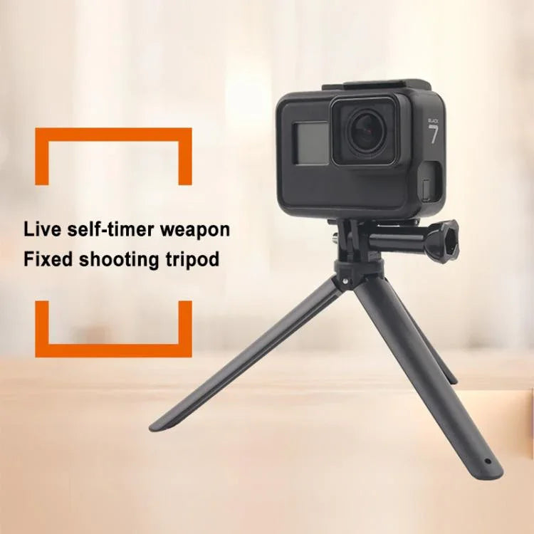 GoPro, Insta360, DJI 및 기타 액션 카메라와 4-6.8인치 휴대폰용 GP456 삼각대 브래킷, GP456