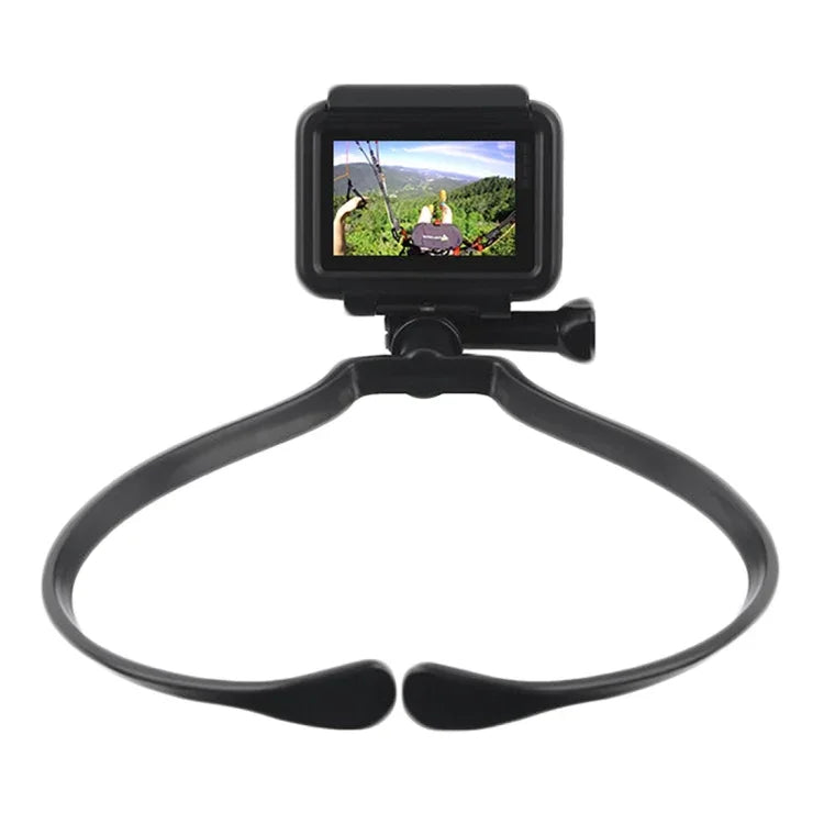 GP458 고프로, Insta360, DJI 및 기타 액션 카메라용 카메라 목 고정 촬영 브래킷