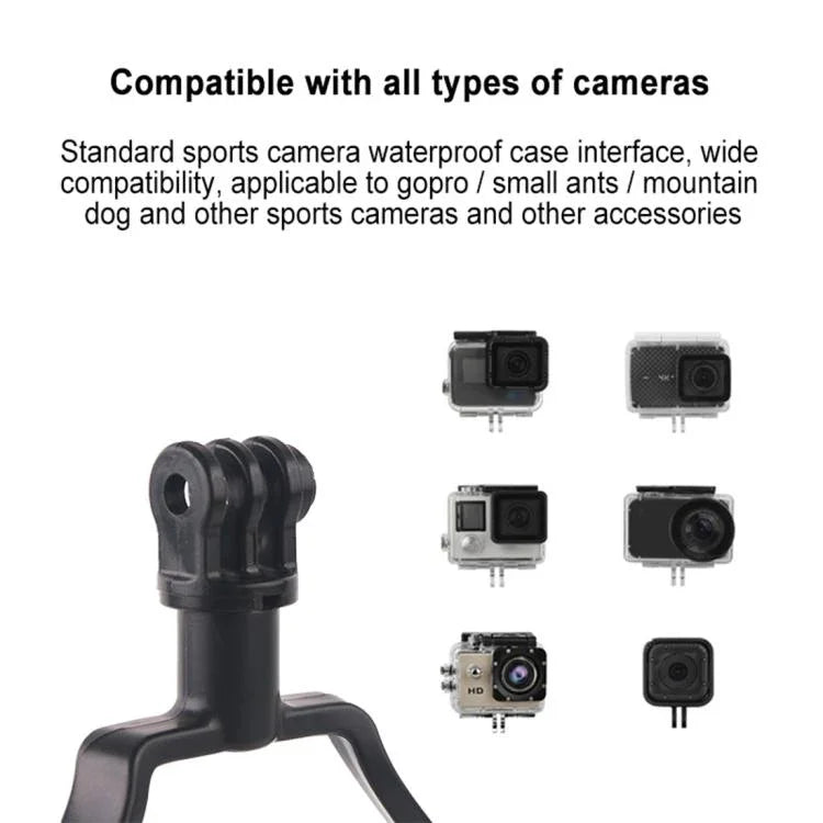 GP458 고프로, Insta360, DJI 및 기타 액션 카메라용 카메라 목 고정 촬영 브래킷
