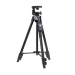 YUNTENG VCT-5208RM 알루미늄 마그네슘 합금 다리 삼각대 마운트, 블루투스 리모컨 & 삼각대 헤드 & 휴대폰 클램프 포함, SLR 카메라 및 스마트폰용, 높이: 125cm, VCT-5208