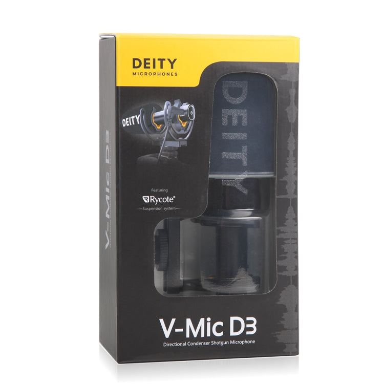 Deity V-Mic D3 지향성 콘덴서 샷건 마이크로폰, V-Mic D3