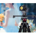 YELANGU L40T 40cm 카본 파이버 슬라이드 레일 트랙 SLR 카메라 / 비디오 카메라용, L40T 40cm