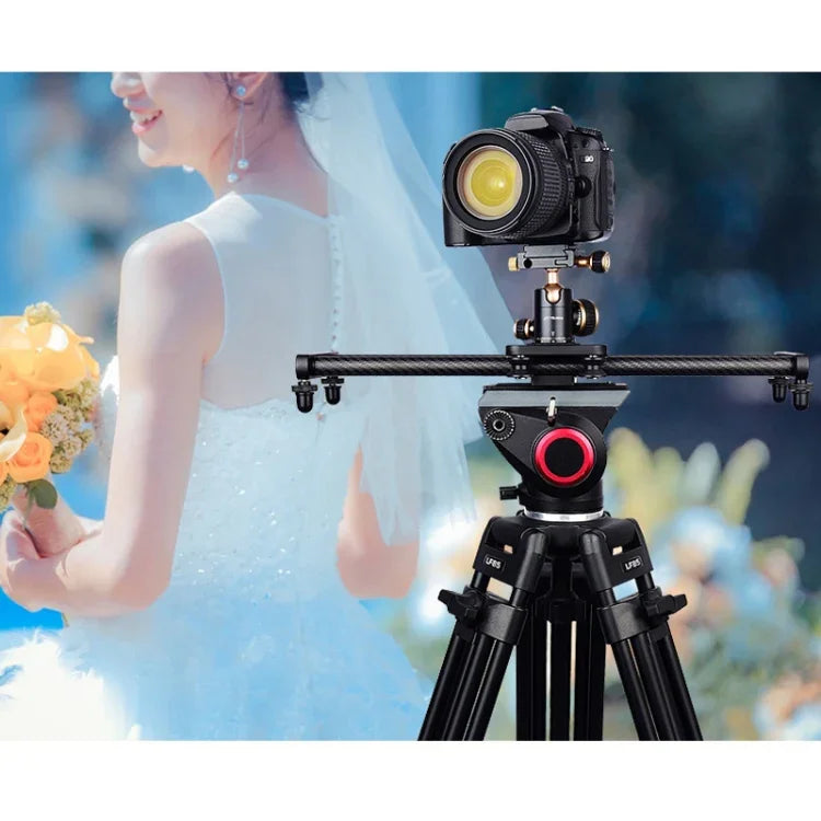 YELANGU L40T 40cm 카본 파이버 슬라이드 레일 트랙 SLR 카메라 / 비디오 카메라용, L40T 40cm