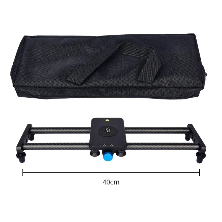 YELANGU L40T 40cm 카본 파이버 슬라이드 레일 트랙 SLR 카메라 / 비디오 카메라용, L40T 40cm