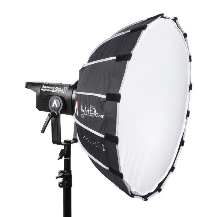 Aputure LS C120D II 고색재현 CRI 96 라이트 스톰 내추럴 화이트 라이트 5500K COB LED 스튜디오 비디오 라이트, 2.4GHz 무선 리모컨 및 컨트롤 박스 포함