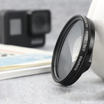 RUIGPRO GoPro HERO 7/6 /5 프로페셔널 52mm CPL 렌즈 필터 필터 어댑터 링 및 렌즈 캡 포함, CPL 렌즈