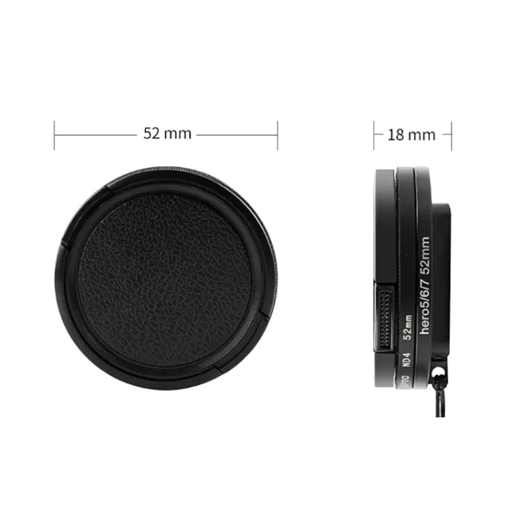 RUIGPRO GoPro HERO 7/6 /5 프로페셔널 52mm CPL 렌즈 필터 필터 어댑터 링 및 렌즈 캡 포함, CPL 렌즈