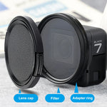 RUIGPRO GoPro HERO 7/6 /5 프로페셔널 52mm CPL 렌즈 필터 필터 어댑터 링 및 렌즈 캡 포함, CPL 렌즈