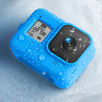 GoPro HERO8 Black용 손목 스트랩이 있는 실리콘 보호 케이스 커버, GoPro HERO8 Black용