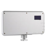 LED011S 포켓 180 LED 전문 브이로깅 사진 및 비디오 스튜디오 조명 OLED 디스플레이 및 콜드 슈 어댑터 마운트 포함, 캐논 / 니콘 DSLR 카메라용, 180 LED