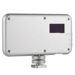 LED-013 포켓 112 LED 전문 브이로깅 사진 및 비디오 스튜디오 조명 OLED 디스플레이 및 콜드 슈 어댑터 마운트 포함, 캐논 / 니콘 DSLR 카메라용, 112 LED
