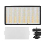 LED01 416 LED 3600LM 전문 브이로깅 사진 및 비디오 스튜디오 조명, 캐논 / 니콘 DSLR 카메라용, 416 LED