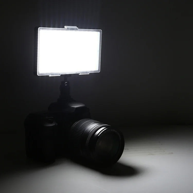 LED01 416 LED 3600LM 전문 브이로깅 사진 및 비디오 스튜디오 조명, 캐논 / 니콘 DSLR 카메라용, 416 LED