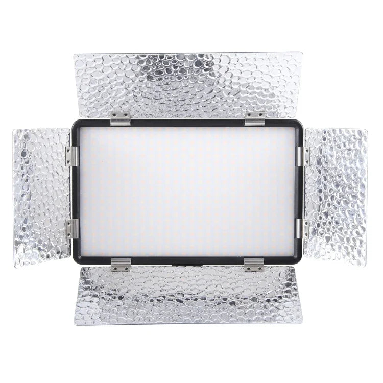 LED01 520 LED 4100LM 전문 브이로깅 사진 및 비디오 스튜디오 조명, 캐논 / 니콘 DSLR 카메라용, 520 LED