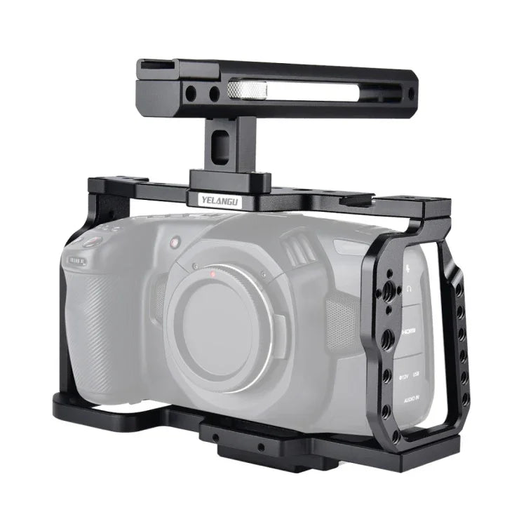YELANGU C9-A YLG0911A 핸들 비디오 카메라 케이지 스태빌라이저 DJI BMPCC 4K용, C9-A