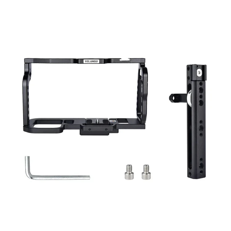 YELANGU C9-A YLG0911A 핸들 비디오 카메라 케이지 스태빌라이저 DJI BMPCC 4K용, C9-A