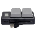 LP-E6 디지털 카메라 SLR 배터리 디지털 LCD 충전기 Canon 시리즈용, LP-E6