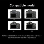 LP-E6 디지털 카메라 SLR 배터리 디지털 LCD 충전기 Canon 시리즈용, LP-E6