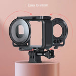 렌즈 가드 보호 유리 커버 Insta360 One R 파노라마 카메라용 프레임 포함, Insta360 One R용