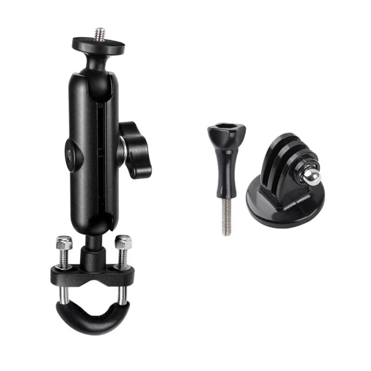 9cm 연결봉 20mm 볼 헤드 오토바이 핸들바 고정 마운트 홀더 삼각대 어댑터 및 나사 포함 GoPro, Insta360, DJI 및 기타 액션 카메라용, 9.5cm 연결봉 홀더