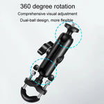 9cm 연결봉 20mm 볼 헤드 오토바이 핸들바 고정 마운트 홀더 삼각대 어댑터 및 나사 포함 GoPro, Insta360, DJI 및 기타 액션 카메라용, 9.5cm 연결봉 홀더