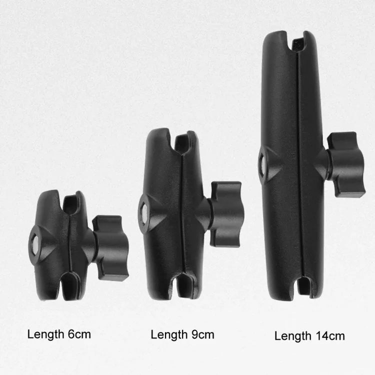 GoPro, Insta360, DJI 및 기타 액션 카메라용 6cm 연결봉 고정 오토바이 마운트 홀더, 6cm 연결봉
