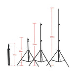 50x70cm 단일 라이트 소프트박스 + 2m 사진 조명 삼각대 마운트 스탠드 + 암 집 크로스바 브래킷 스튜디오 플래시 라이트 세트