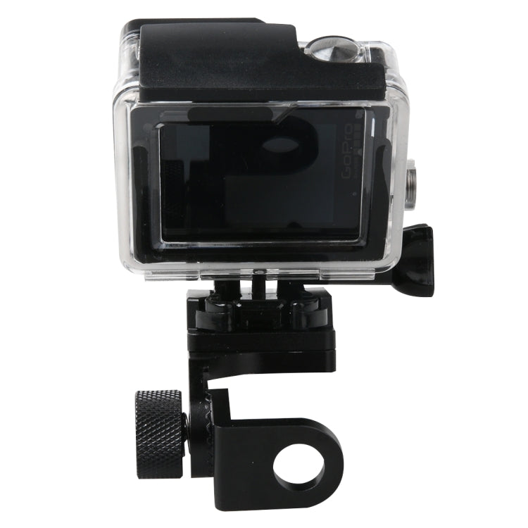 GoPro, Insta360, DJI 및 기타 액션 카메라용 오토바이 백미러 CNC 알루미늄 합금 스탠드 고정 브래킷 홀더