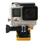 GoPro, Insta360, DJI 및 기타 액션 카메라용 오토바이 백미러 CNC 알루미늄 합금 스탠드 고정 브래킷 홀더