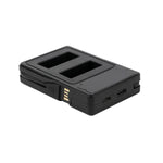 GoPro HERO9 Black / HERO10 Black용 LCD 화면 듀얼 배터리 충전기 충전 용량 표시, 충전 용량 표시