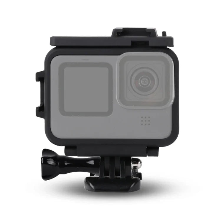 GoPro HERO10 Black / HERO9 Black용 플라스틱 프레임 마운트 보호 케이스 베이스 버클 및 긴 나사 포함, 플라스틱 프레임