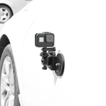 GoPro Hero11 Black / HERO10 Black / HERO9 Black / HERO8 Black /7 /6 /5 /5 Session /4 Session /4 /3+ /3 /2 /1, Xiaoyi 및 기타 액션 카메라용 차량 흡착 컵 마운트 브래킷, 크기: L, 크기: L