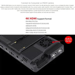 FEELWORLD LUT6 1920x1080 2600 니트 6인치 IPS 스크린 HDMI 4K 터치 컨트롤 카메라 필드 모니터, LUT6