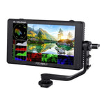 FEELWORLD LUT6 1920x1080 2600 니트 6인치 IPS 스크린 HDMI 4K 터치 컨트롤 카메라 필드 모니터, LUT6