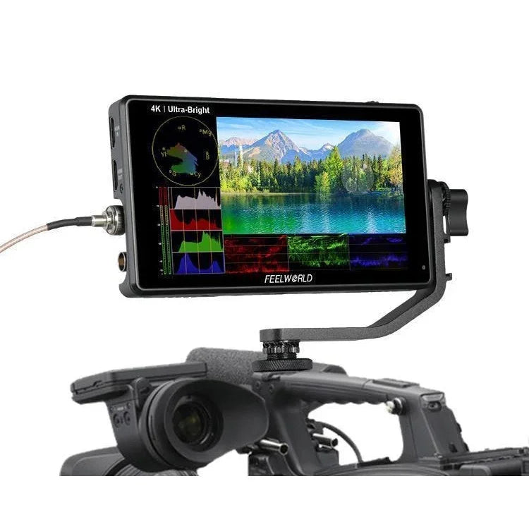 FEELWORLD LUT6S 1920x1080 2600 니트 6인치 IPS 스크린 HDMI 4K 터치 스크린 SDI HDI 카메라 필드 모니터, LUT6S