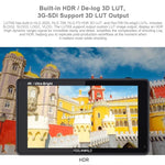 FEELWORLD LUT6S 1920x1080 2600 니트 6인치 IPS 스크린 HDMI 4K 터치 스크린 SDI HDI 카메라 필드 모니터, LUT6S