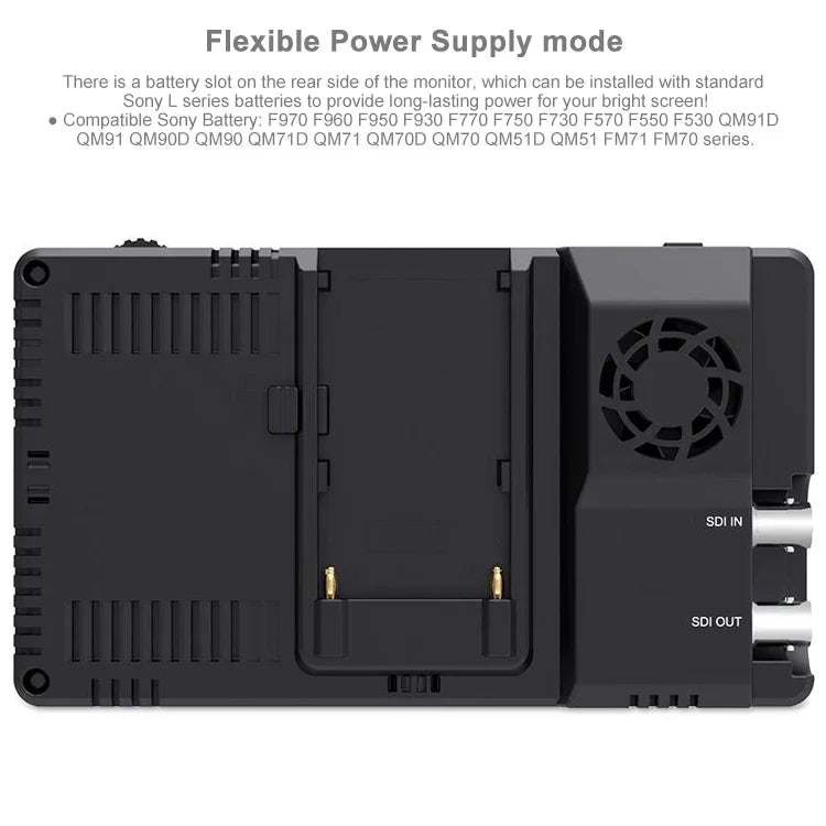 FEELWORLD LUT6S 1920x1080 2600 니트 6인치 IPS 스크린 HDMI 4K 터치 스크린 SDI HDI 카메라 필드 모니터, LUT6S